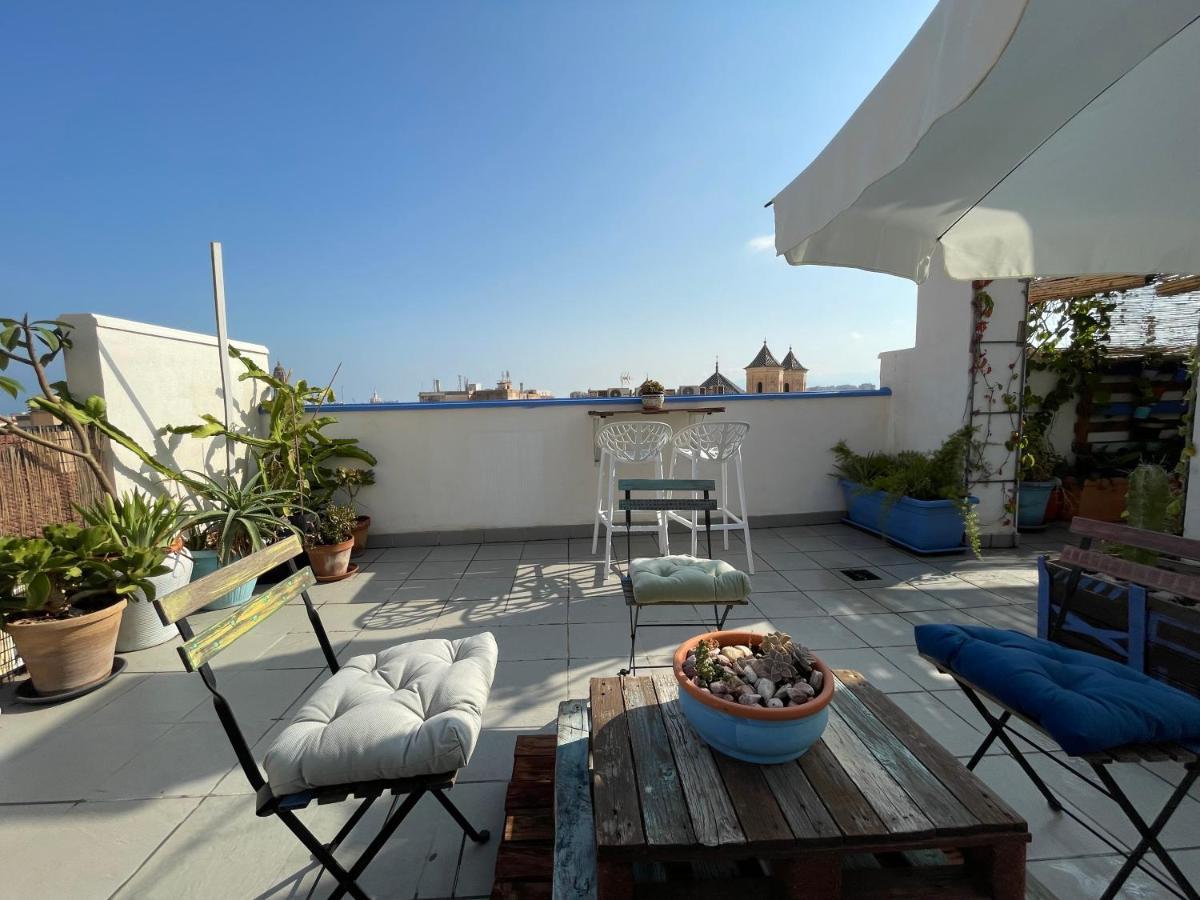 Charming Home With Private Terrace,Heart Of Málaga Eksteriør bilde