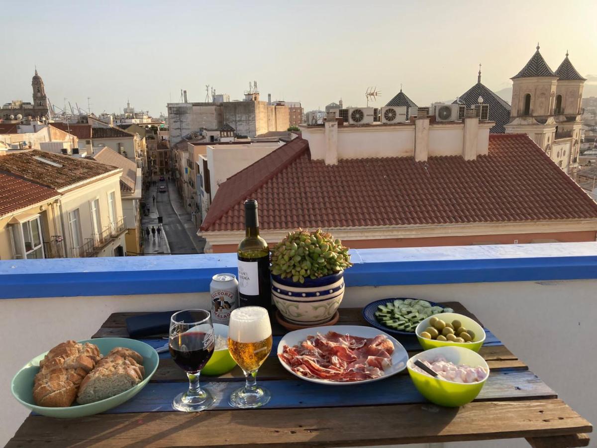 Charming Home With Private Terrace,Heart Of Málaga Eksteriør bilde