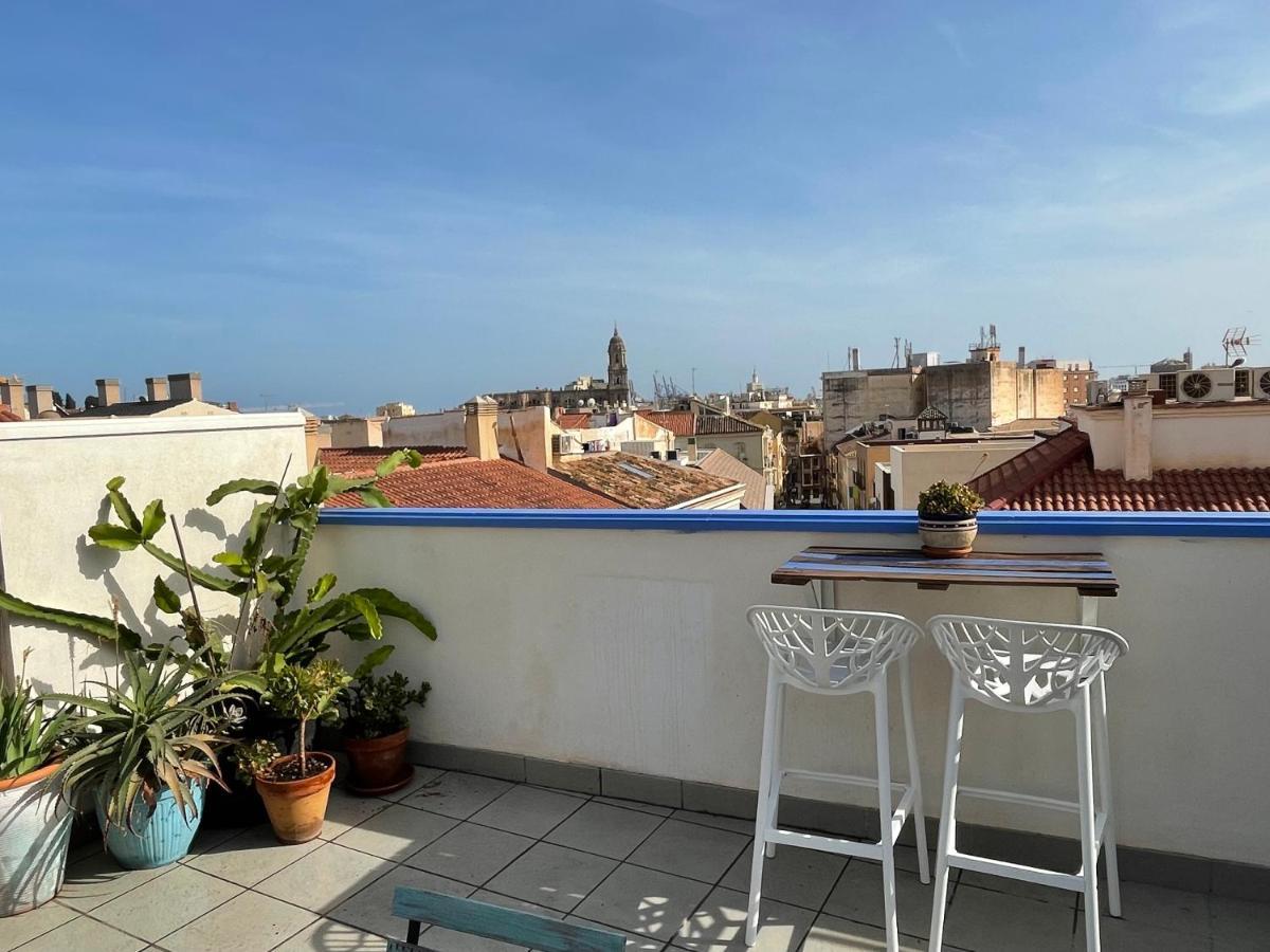 Charming Home With Private Terrace,Heart Of Málaga Eksteriør bilde